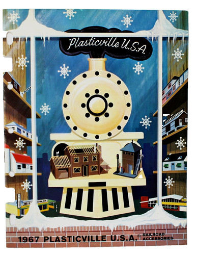 Original Bachmnnn Bros Plasticville USA O-S HO Gauge Dealer Catalog 1967 VNM