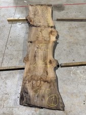 Live edge Elm slab timber kiln dired