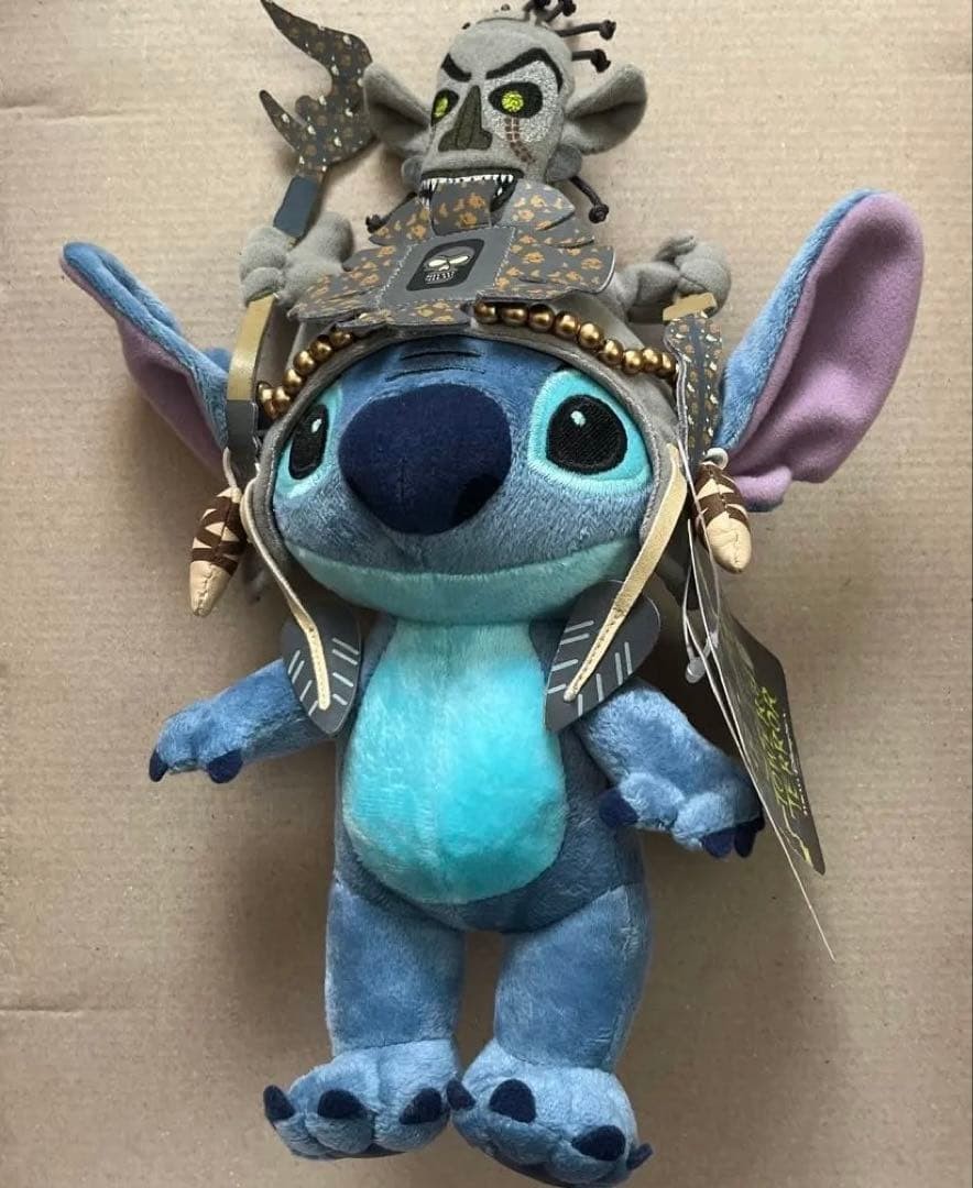 Tokyo Disney Sea Tower of Terror Stitch Shiriki Utundu Plush Doll
