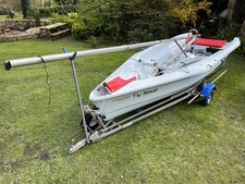 Laser Bahia sailing dinghy and trailers. The best condition.