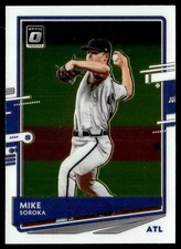 2020 Donruss Optic Mike Soroka Atlanta Braves #153