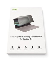 Acer Magnetic Privacy Screen F064 14 Laptop Filter Snap-Dual Sided Open Box
