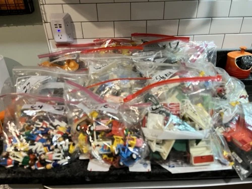 Huge Vintage Lot Of Playmobil Figures, Zoo Animals, Furniture & Accessories