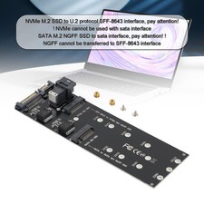 NVME PCIe SSD SATA Adapter SFF-8643 to U2 Kit NGFF M-Key to HD for Motherboard