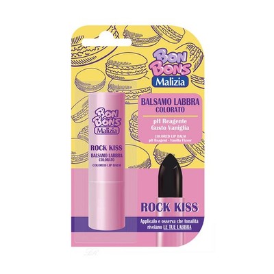 Malizia Bon Bons Rock Kiss Lippenbalsam Vanillegeschmack 3,5 ml