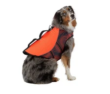 Arcadia Trail Dog High Visibility Red Flotation Life Jacket Aid NWT Size X-Small
