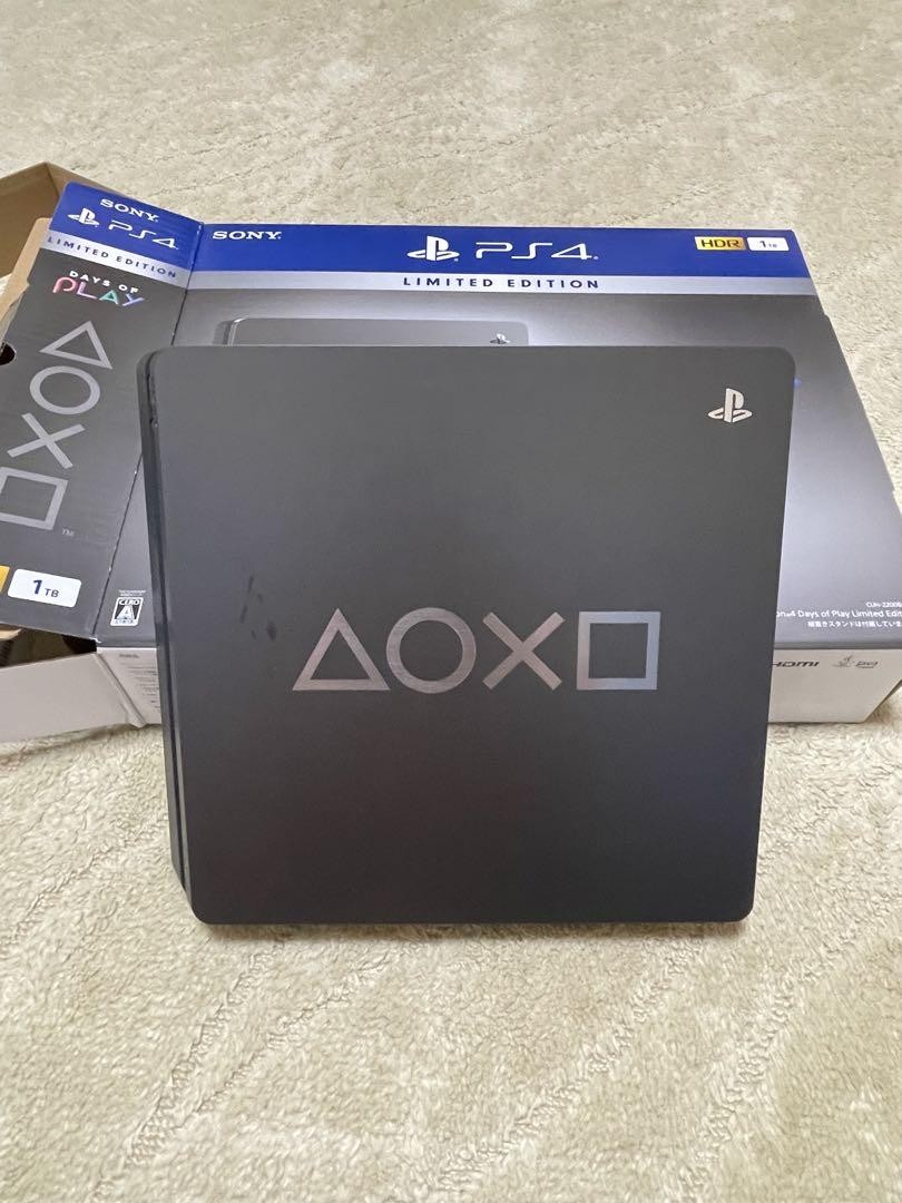 Sony PS4 Console 1TB Limited Edition Days of Play Black CUH