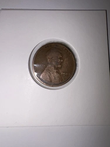1909 US FIRST YEAR Lincoln Wheat Penny Rare Old Good Collectible Collection Coin