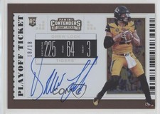 2019 Panini Contenders Draft Picks Playoff Ticket 18/18 Drew Lock #110 Auto 7i6