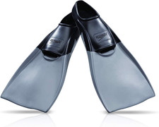 Speedo Unisex-Adult Swim Training Fins Rubber Long Blade