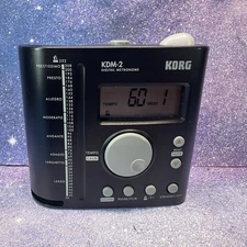 Korg KDM-2 True Tone Advanced Digital Metronome Kdm 2 Sound Pulse Beat Pcm Tempo
