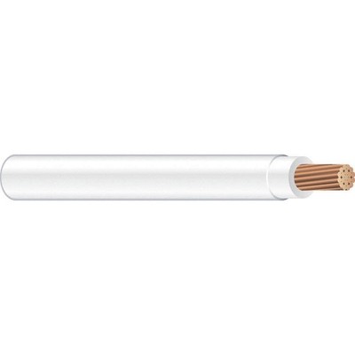 SOUTHWIRE 22956706 Building Wire,14AWG,THHN,Str,Wht,2500ft 4WZD3