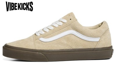 Vans Old Skool 'Hairy Suede - Khaki' VN0005UAKHK Men New