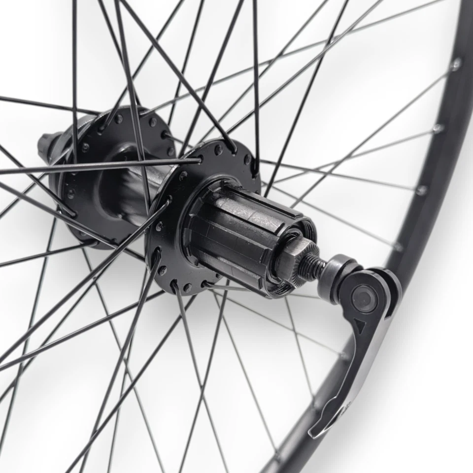 Hinteres Laufrad 26" schwarz 8/9/10-Fach für Scheibenbremse - Bild 4 von 4