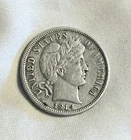 1914-D BARBER LIBERTY DIME - AU GEM ~ AMAZING 3 DAY ONLY COIN 🪙 SALE!!