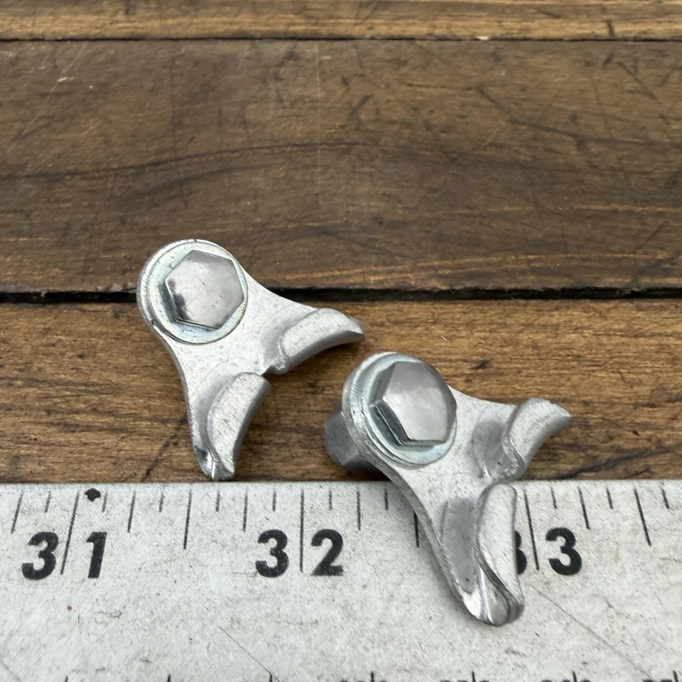 Dia-Compe Alloy Cable Hanger Yokes Pair Straddle Vintage Bicycle Brake Parts - Image 4 of 4