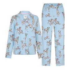 Image of Chelsea Peers Womens Star Button Up Pyjama Set Sets Buttons
