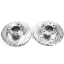 EBR1449XPR Powerstop 2-Wheel Set Brake Discs Front  for MB Mercedes G Class G550