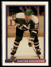 1991-92 Bowman #120 Gaetan Duchesne Minnesota North Stars