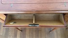 Vintage “SINGER” SEWING MACHINE CABINET Maple — photo 4