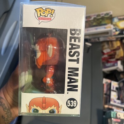Funko POP #539 Beast Man Flocked Masters Of The Universe