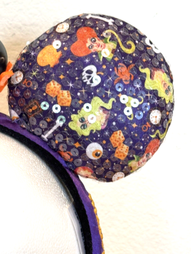 2019 DISNEY PARKS HOCUS POCUS VILLAIN SPELLTACULER EARS ONE SIZE ADULT HEADBAND - Picture 4 of 11