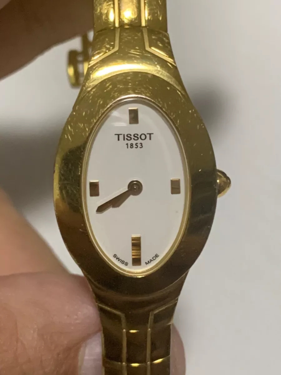 Tissot gold plated watch sale