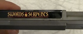 Swords and Serpents for NES Nintendo - Game With Poster & Manual.In Great Shape!