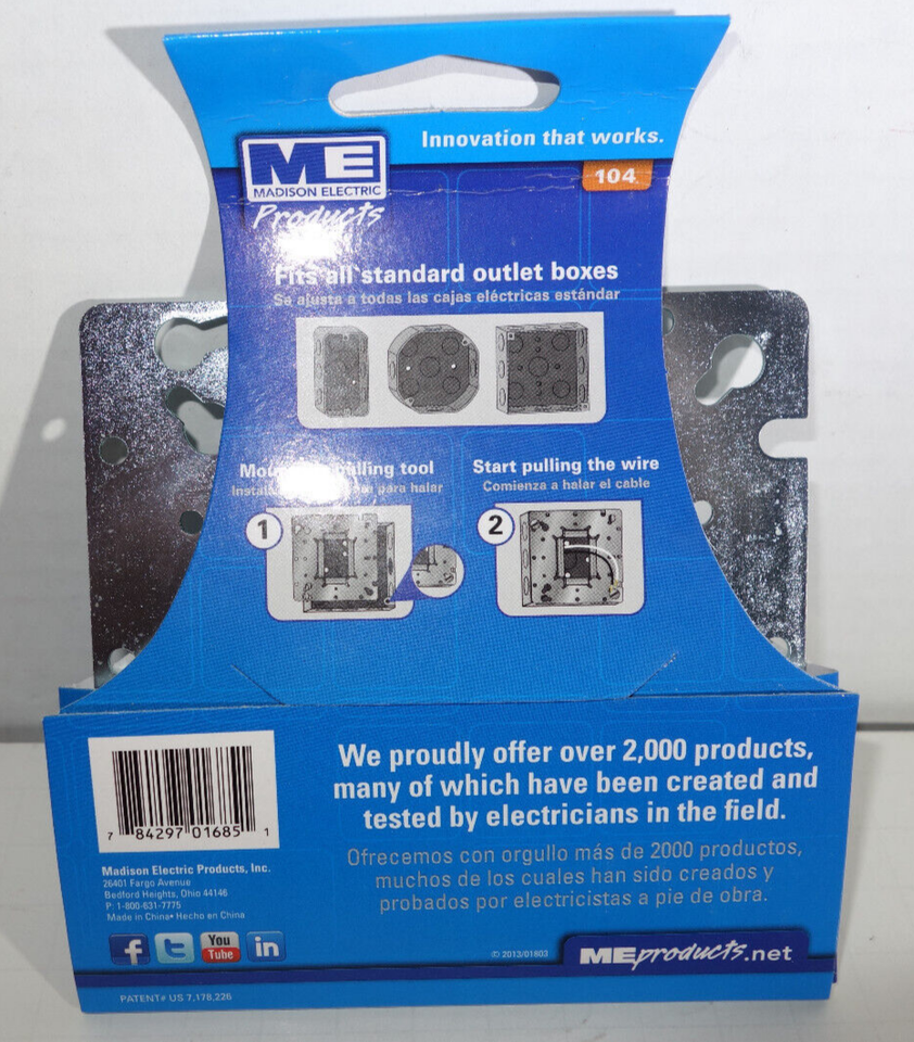 Pull It Universal Wire Cable Pulling Hand Tool Electrical Box Grip ...