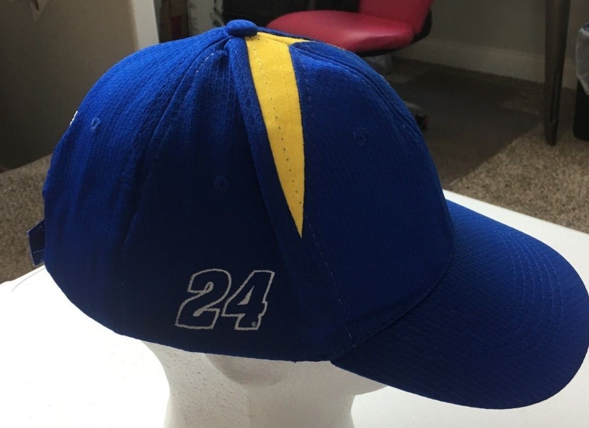 帽子 nspapa Napa auto parts trucker hat snapback vintage vtg blue yellow
