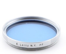 Leitz Leica E39 Blue Filter Chrome 39mm