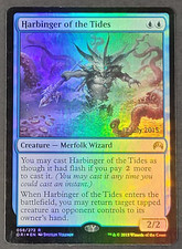 MTG Card - 1x Harbinger of the Tides - Magic Origins Pre Release Foil LP/NM Foil