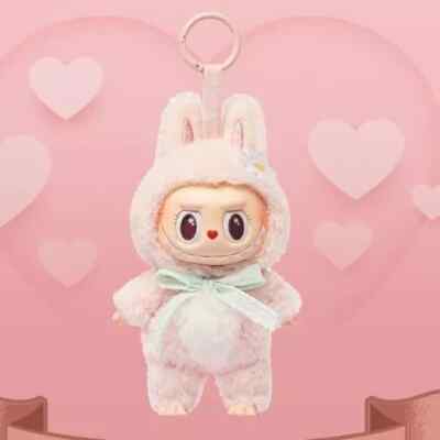 POP MART Cute Pink Labubu MOKOKO Approaching Sweet 17cm POP MART Cute Pink Labubu MOKOKO Approaching Sweet 17cm