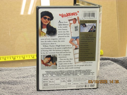 Listing is for the DVD Notting Hill - Picture 4 of 4