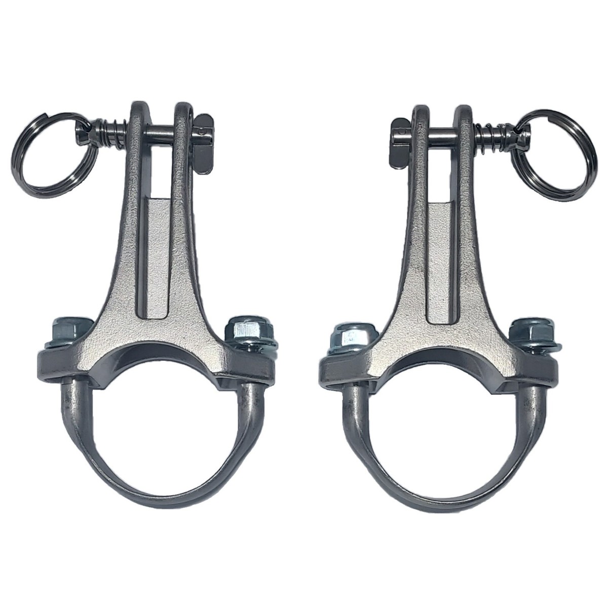 Tall Bimini Mounts for River Raft Frame, 1 1/4 Frame Size 