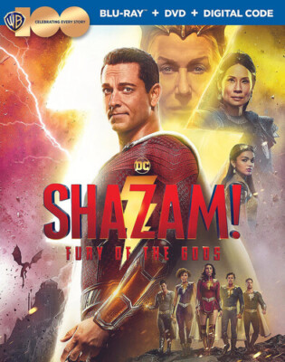 Shazam!: Fury of the Gods (Blu-ray, 2023)Rdbx Disc Only 4168