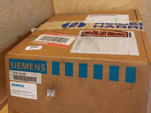 Siemens 575-2126 Series 505 Discrete Input Module with Manual - 第 1/9 張圖片