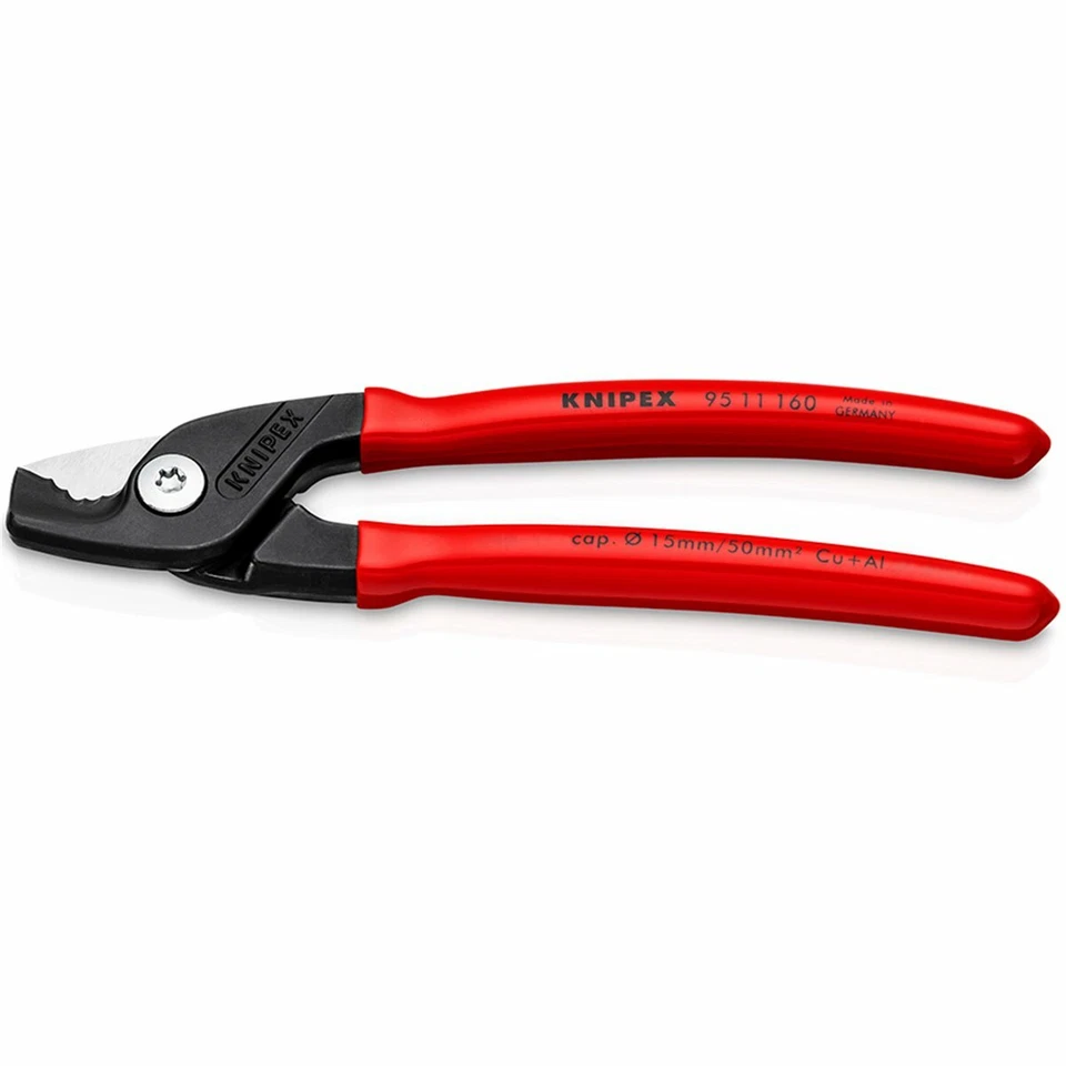 Knipex 95 1X 160 Kabelschere StepCut 160 mm 50 mm² Ø 15 mm Variante wählbar