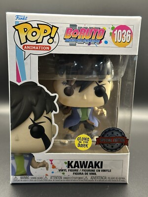 Funko POP! -  Boruto - Kawaki #1036 Special Edition - GITD - w/ POP protector!