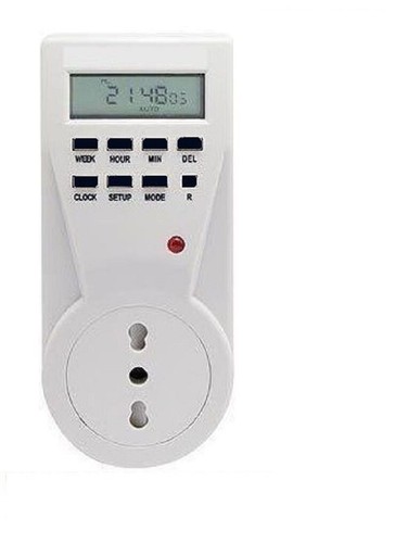 Timer Presa Elettrica Digitale - 20 Programmi, 3680W, Display LCD, Conto Alla Rovescia - Foto 8