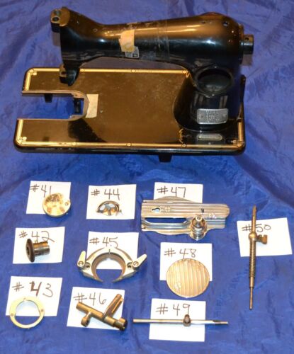 MONTGOMERY WARD 15 CLASS SEWING MACHINE ORIGINAL PARTS MOTION KNOB TENSION PLATE - Picture 1 of 14