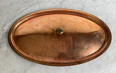 Vintage CULINOX SPRING SWITZERLAND Large Copper Stainless Fish