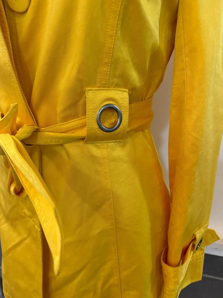 HUGE SALE -65% OFF Georgiou Studio Mexican Yellow Front Knotted Jacket MSRP $149 - Image 3 of 4