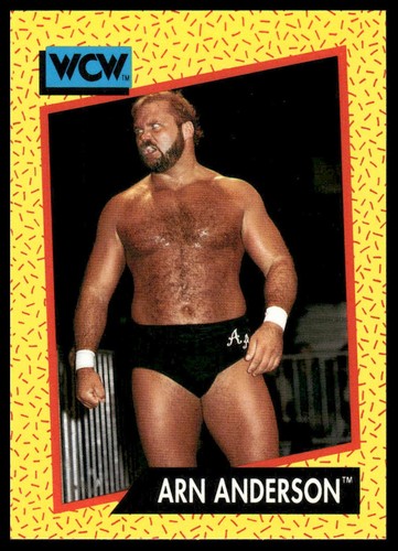 Arn Anderson 1991 Impel WCW #50 Pro Wrestling Card - Afbeelding 1 van 2