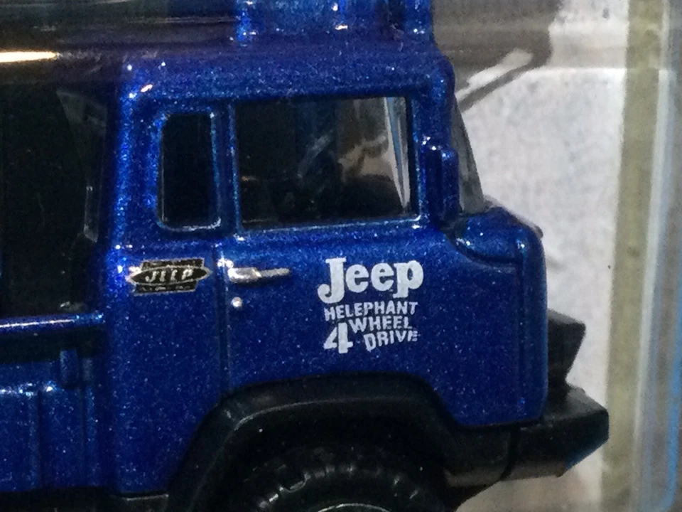 2023 HOT WHEELS NEW MODEL P CASE 57 JEEP FC #218 BLUE BAJA BLAZERS 6/10 OFF-ROAD - Image 3 of 4