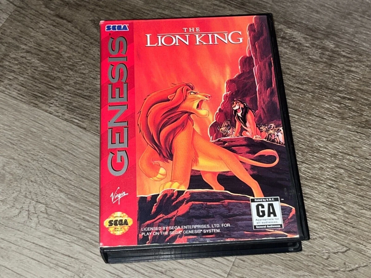 Lion king sega genesis level best sale 4