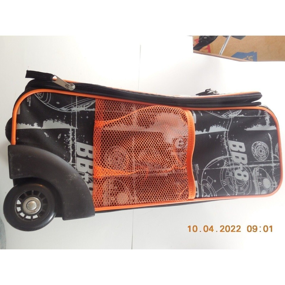 Star Wars BB 8 Disney Store Kids Soft Side Rolling Travel Luggage