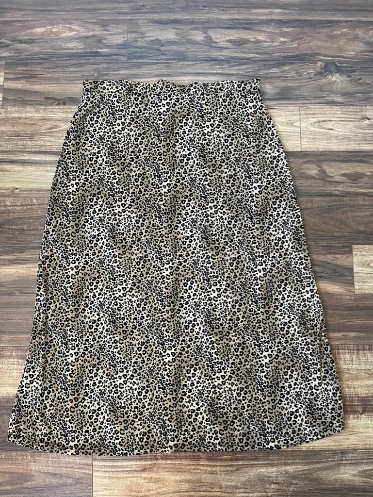 Cheetah top skirt 90s