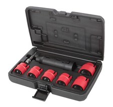 8piece Automotive Wheel Stud Cleaner Tool Set For Removing Rust And Debris Inclu