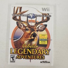 Cabela's Legendary Adventures - Nintendo Wii Free Fast Shipping 